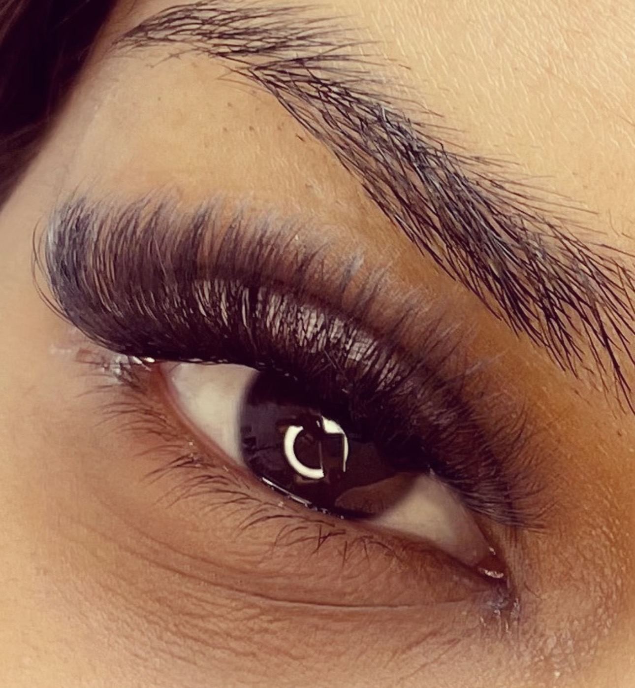 Lashes finished work