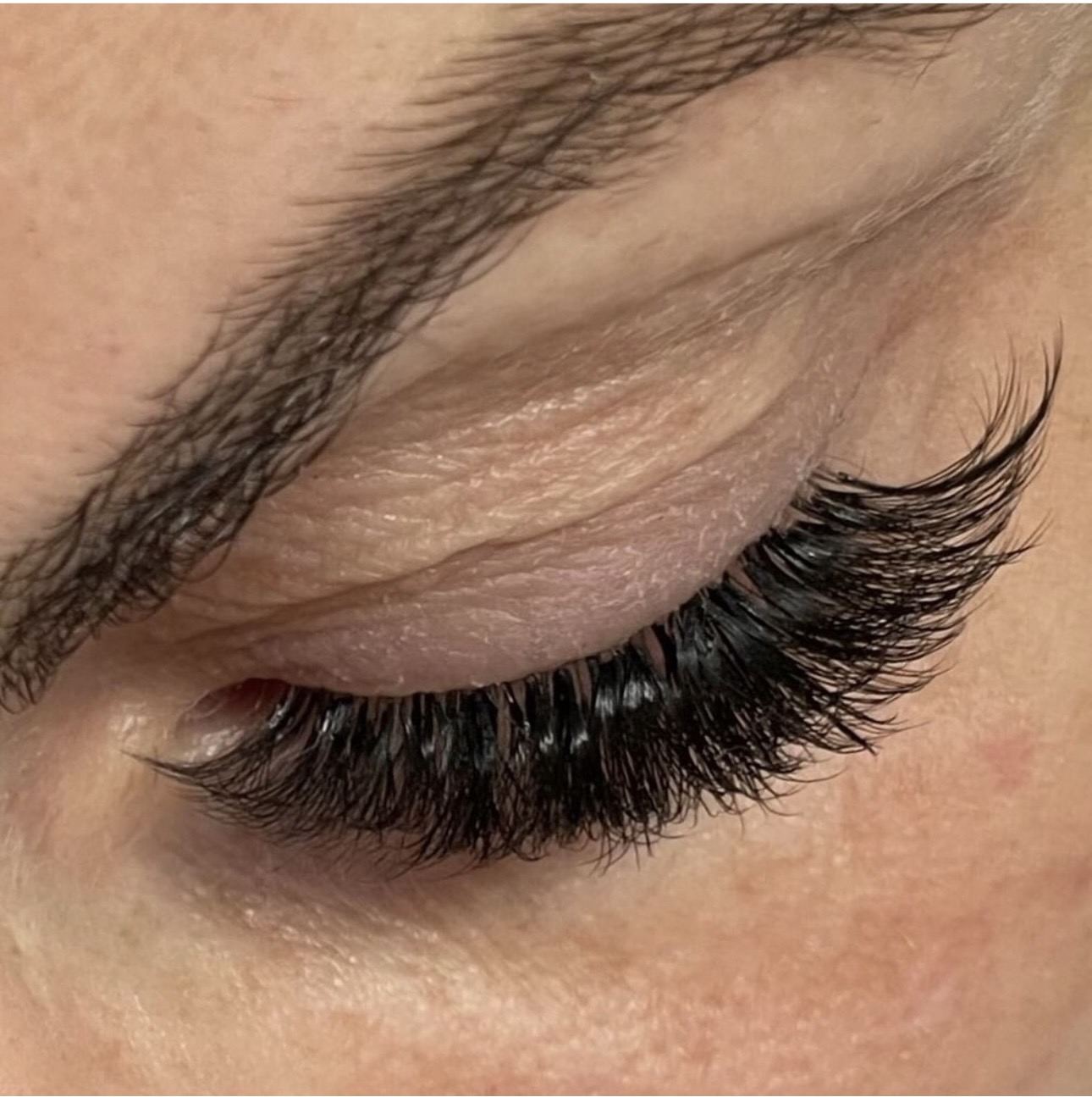 Lashes finished work
